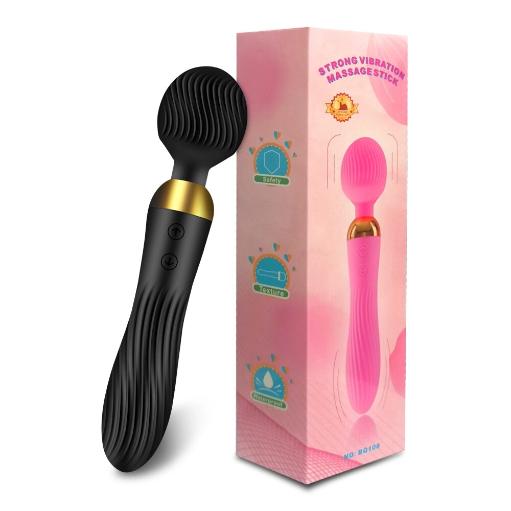 18 Speeds Powerful AV Magic Wand Vibrator Sex Toys for Women G Spot Clitoris Stimulator Dildo Dual Motors Toys