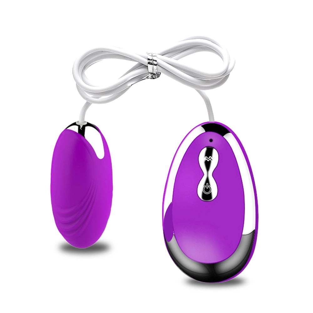 20 Speed Powerful Vibrating Egg Remote Control Vibrator Bullet Silicone Massage Ball Clitoris Stimulator Erotic Sex Toy for Women