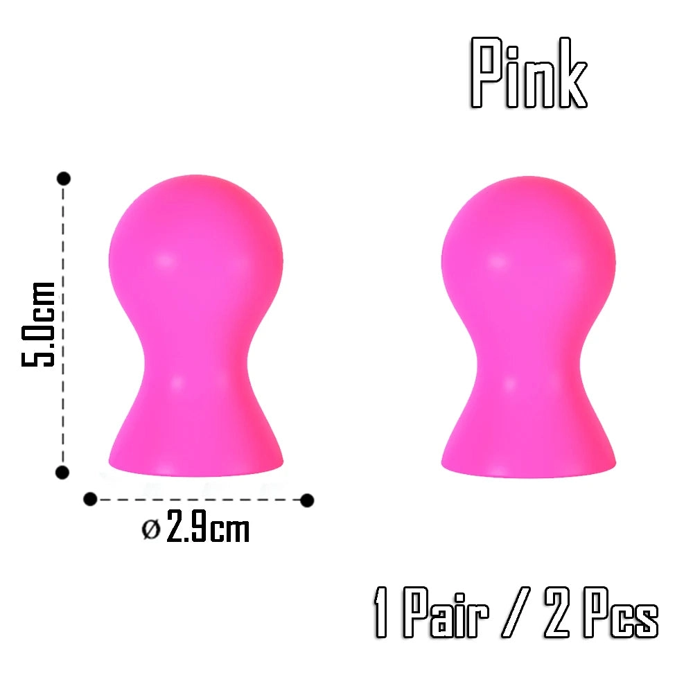 2Pcs Nipple Pumps Suction Cup