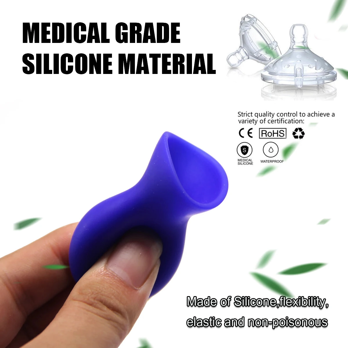 2Pcs Nipple Pumps Suction Cup