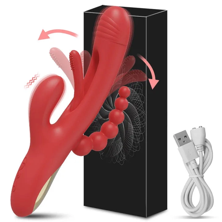 3-in-1 Flapping Clit Vibrator