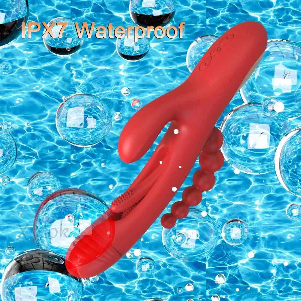 3-in-1 Flapping Clit Vibrator