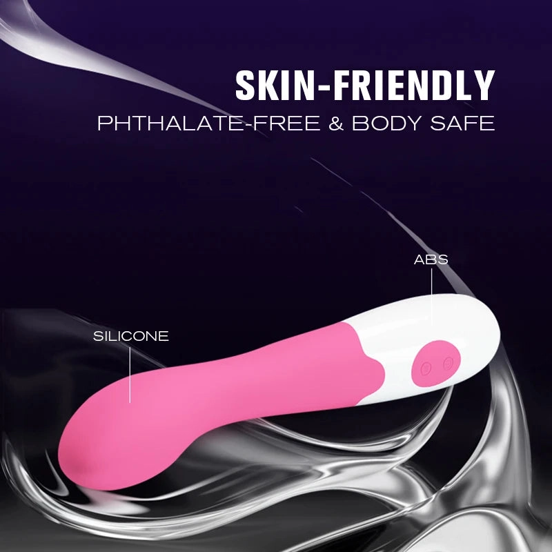 30-Speed Silicone G Spot Vibrator for Women
