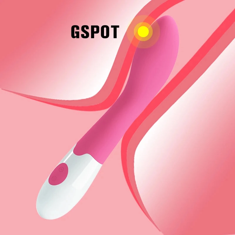 30-Speed Silicone G Spot Vibrator for Women
