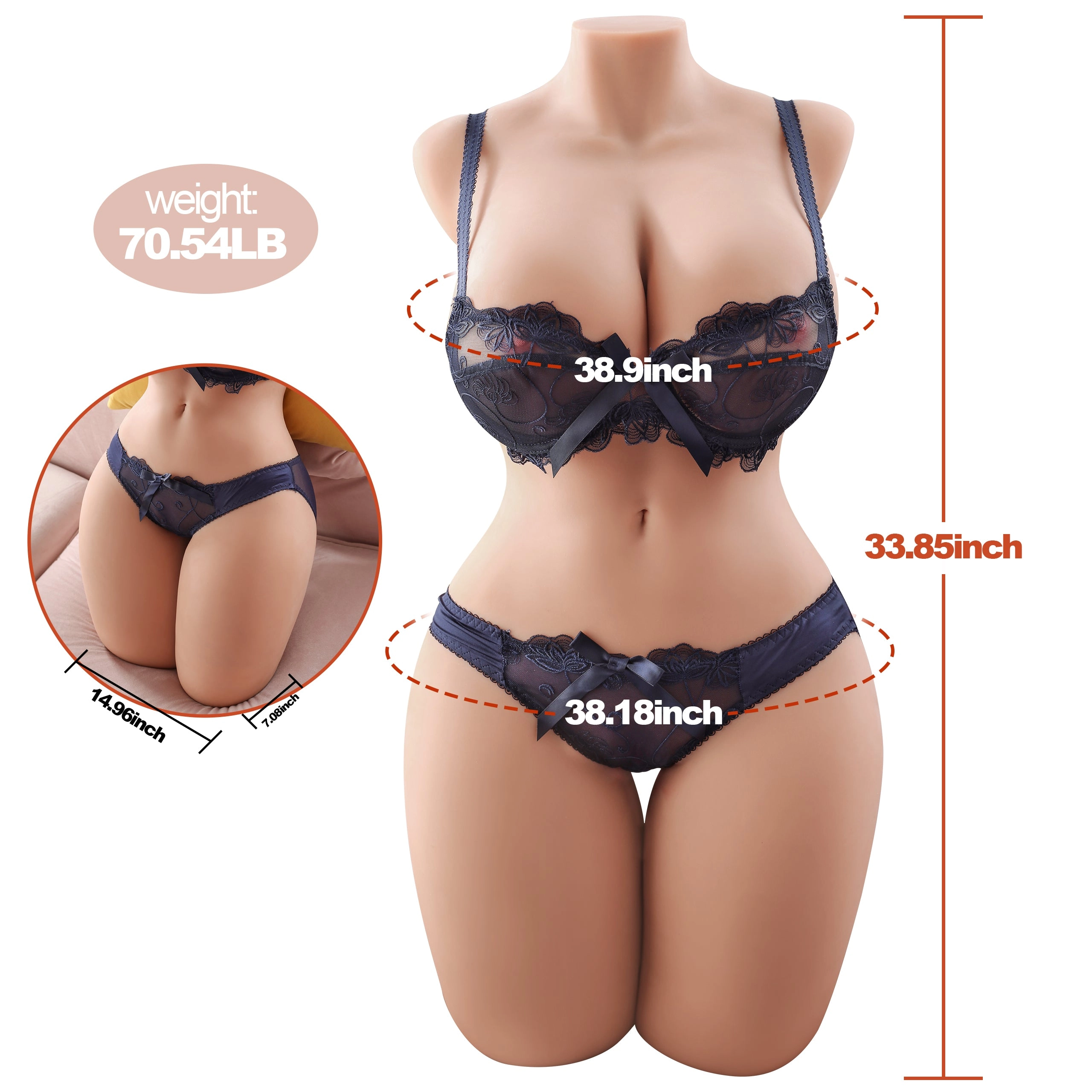 72.6LB Realistic Sex Doll