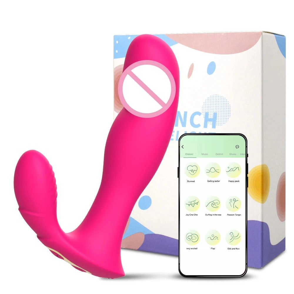 9 Modes G Spot Finger Vibrators App Remote Control Wearable Vibrator