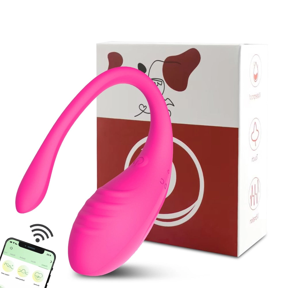 9 Speed APP Controlled Vaginal Vibrators G Spot Anal Vibrating Egg Massager Wearable Vibrator