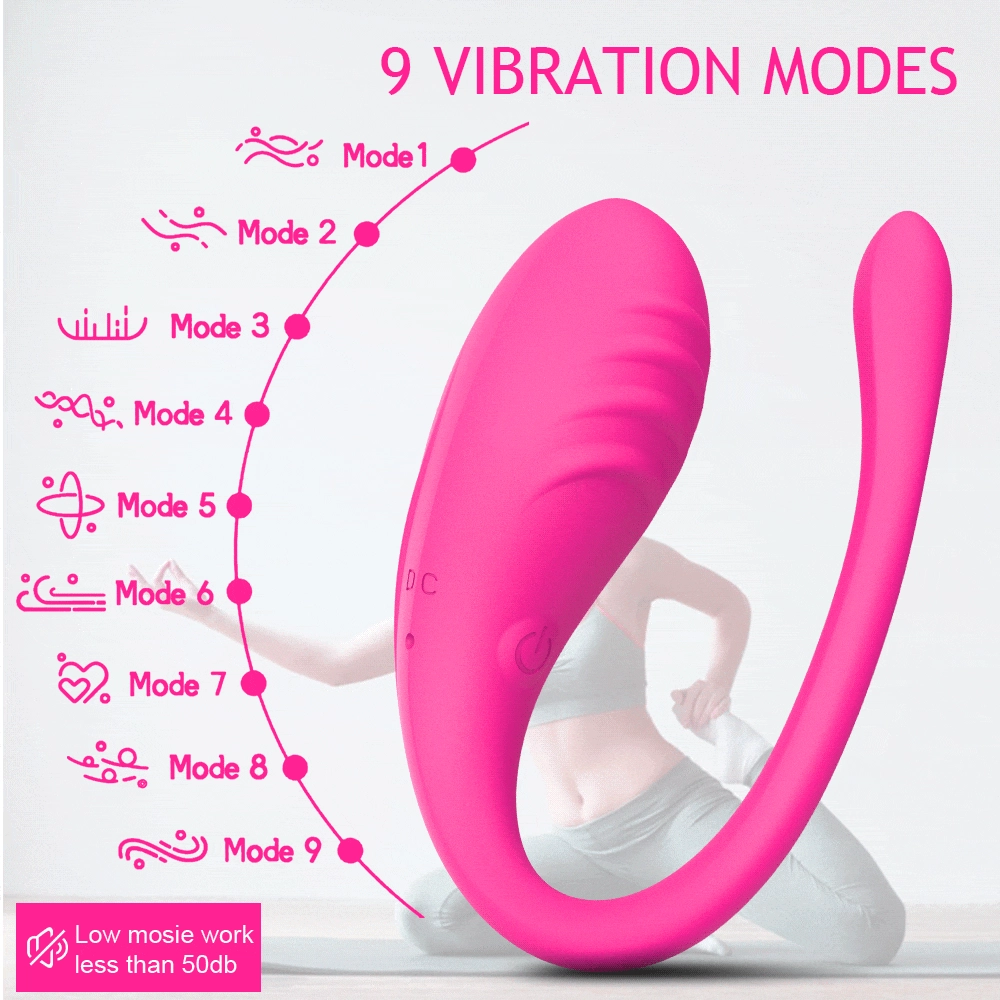 9 Speed APP Controlled Vaginal Vibrators G Spot Anal Vibrating Egg Massager Wearable Vibrator