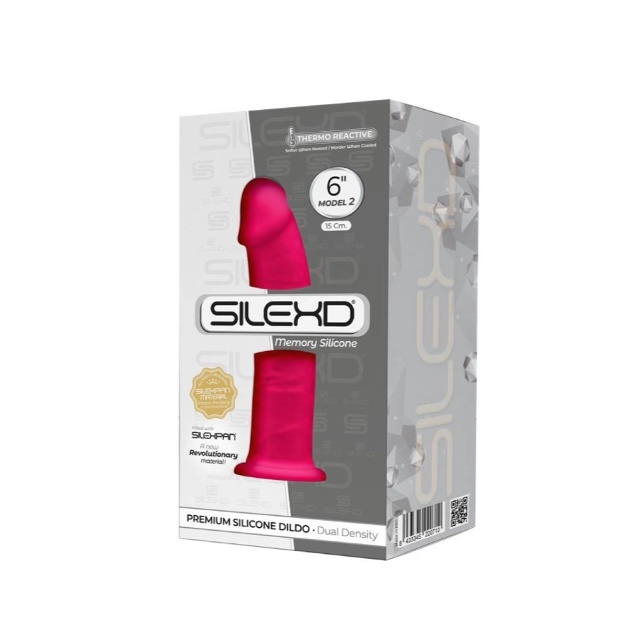 Adrien Lastic 6 Dual Density Thermo Reactive Silicone Dildo
