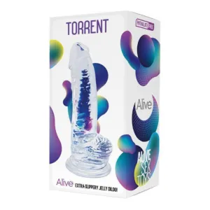 Adrien Lastic Alive Torrent 8 Extra Slippery Jelly Dildo