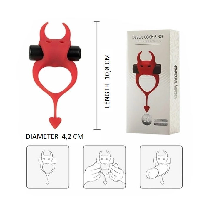 Adrien Lastic Devol Vibrating Cock Ring