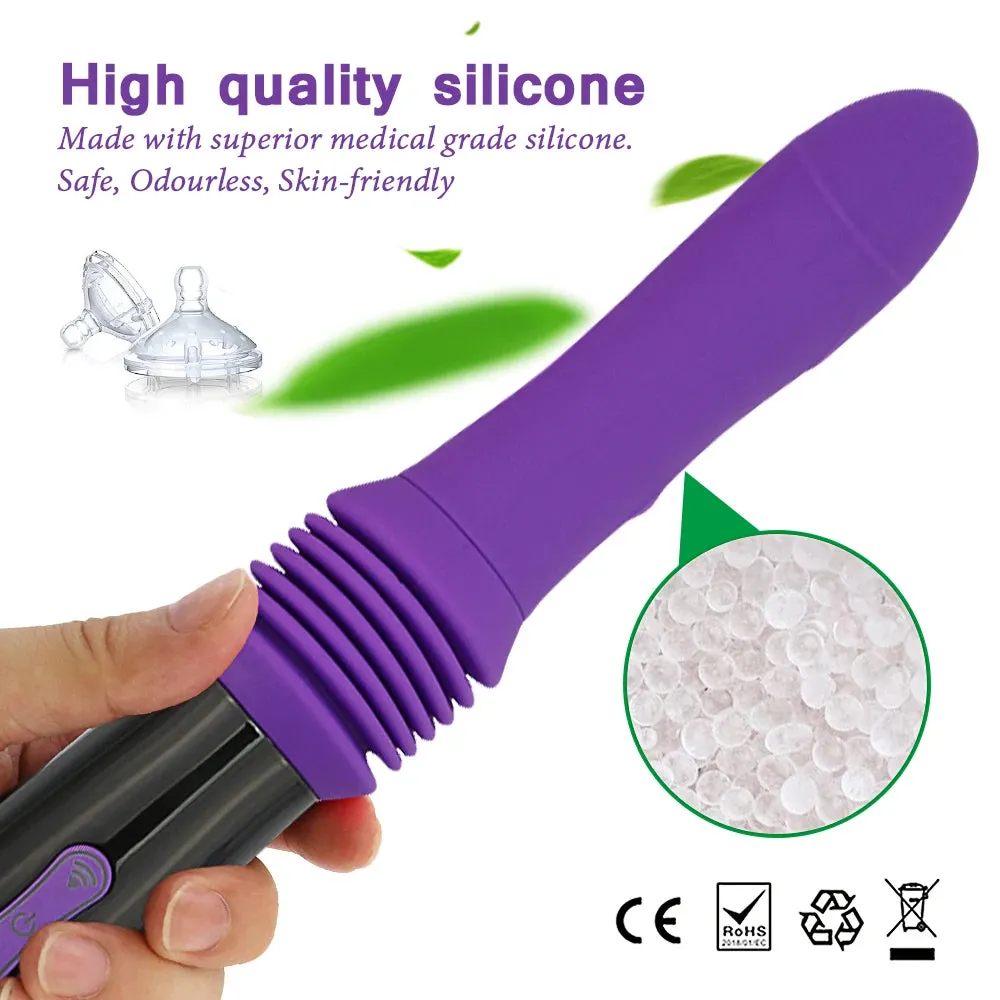 Anal Thruster G-Spot Thrusting Dildo Vibrator