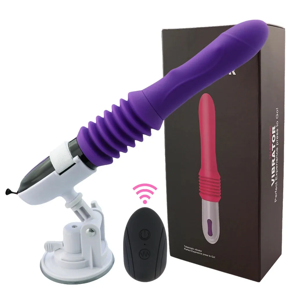 Anal Thruster G-Spot Thrusting Dildo Vibrator