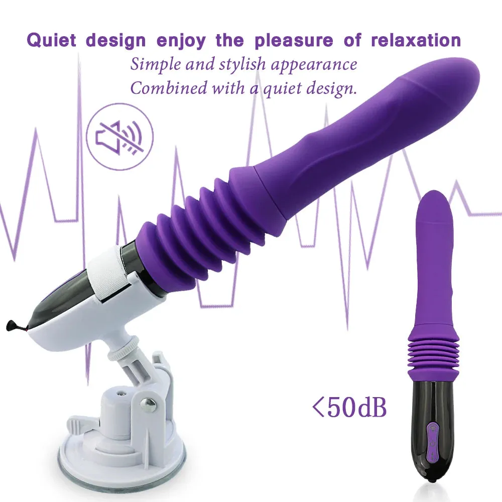 Anal Thruster G-Spot Thrusting Dildo Vibrator
