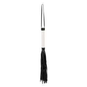 Bad Kitty White Handled Flogger 39cm