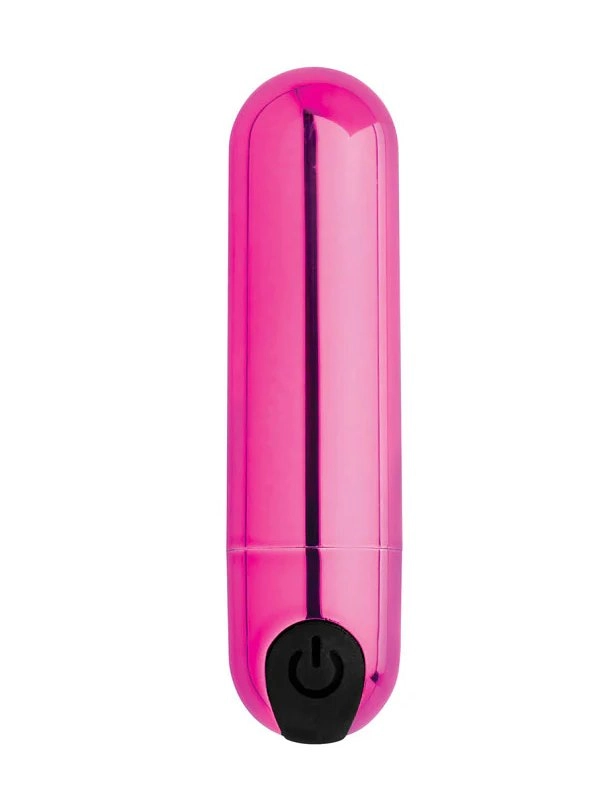 Bang! 10X Vibrating Bullet Metallic Pink