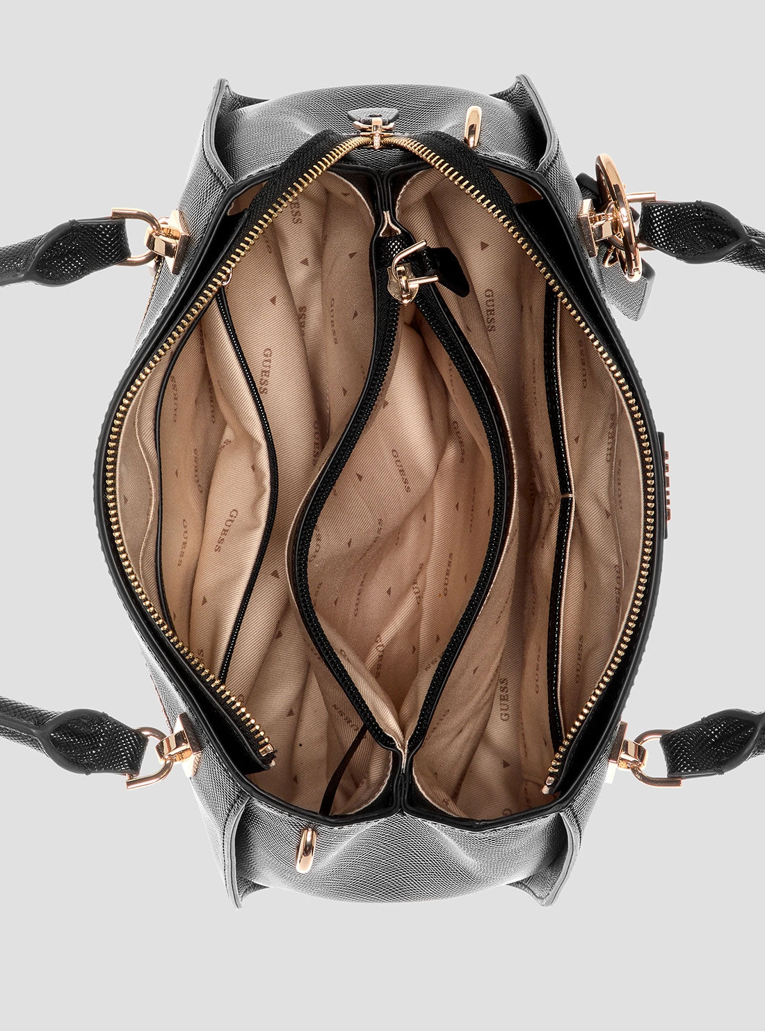 Black Noelle Luxury Satchel Bag