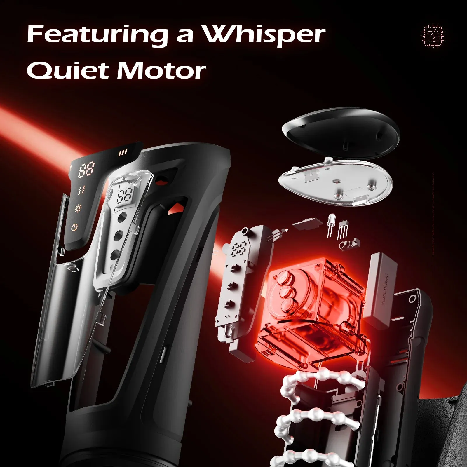 Blow Job Machine with LED Heating Automatic Thrusting Sucking Machine