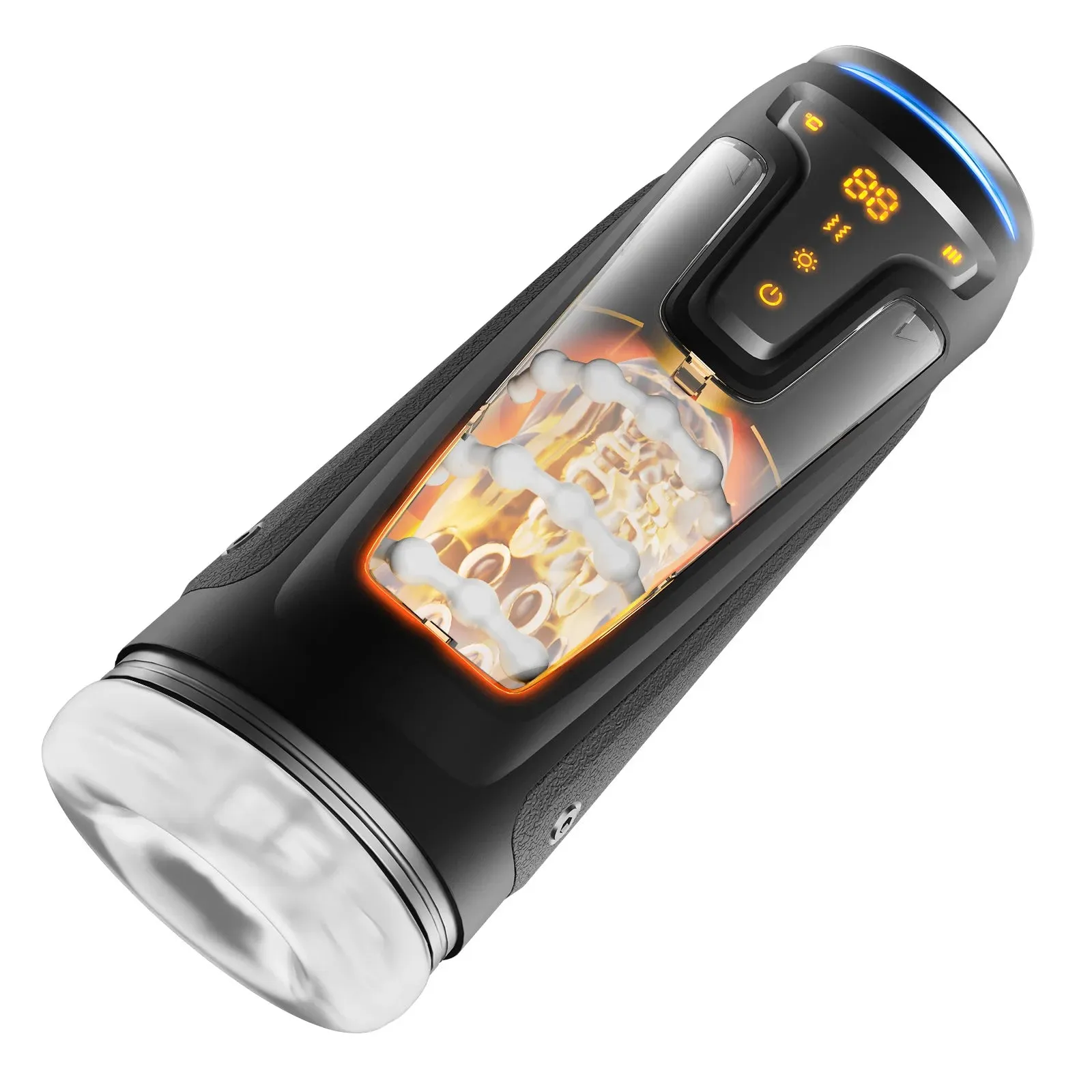 Blow Job Machine with LED Heating Automatic Thrusting Sucking Machine