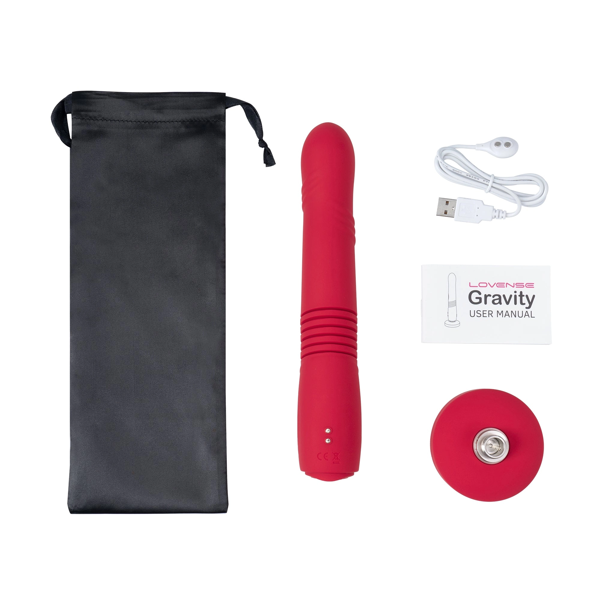 Bluetooth Thrusting Vibrating Dildo by Lovense