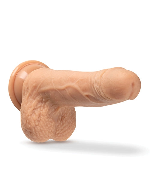 Blush Dr. Skin Silicone Dr. Grey 8 Inch Thrusting Dildo