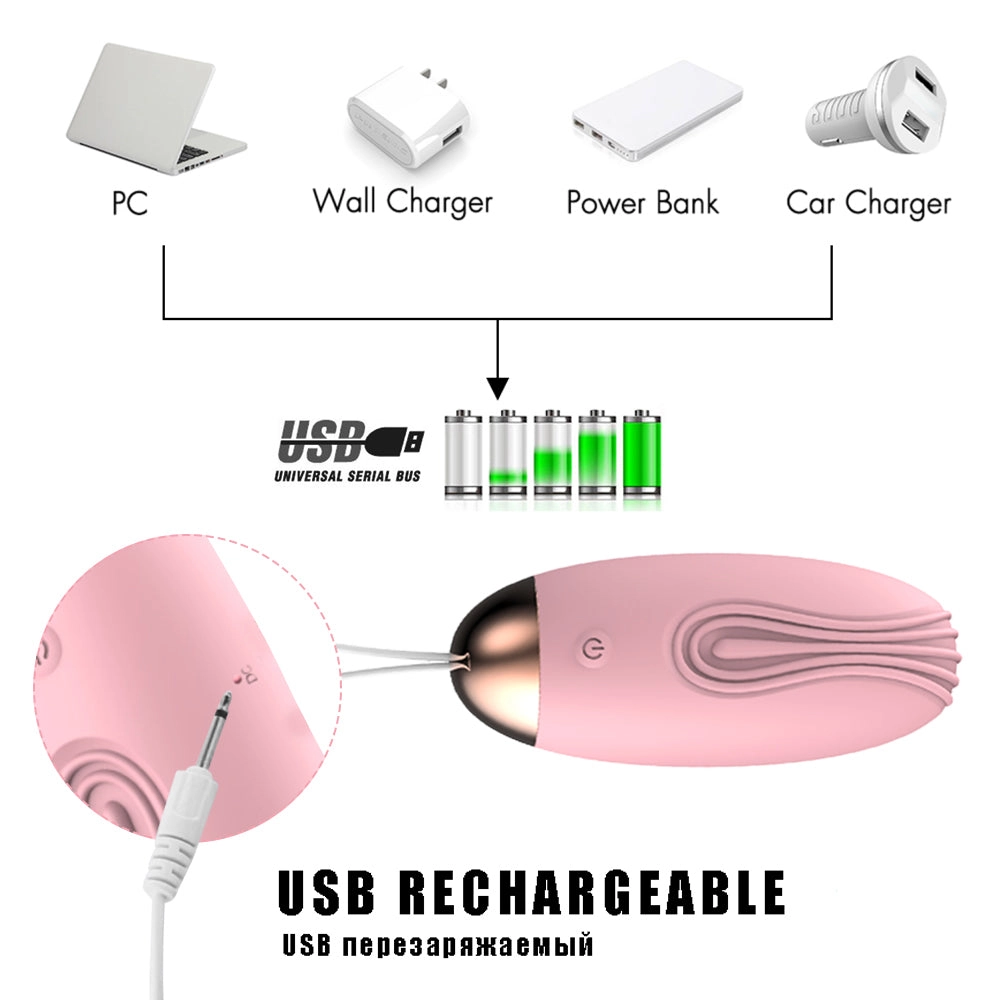 Bullet Vibrator Wireless Remote Control Vibrating Eggs Clitoris Stimulator G- Spot Vibrators Sex Toys for Woman