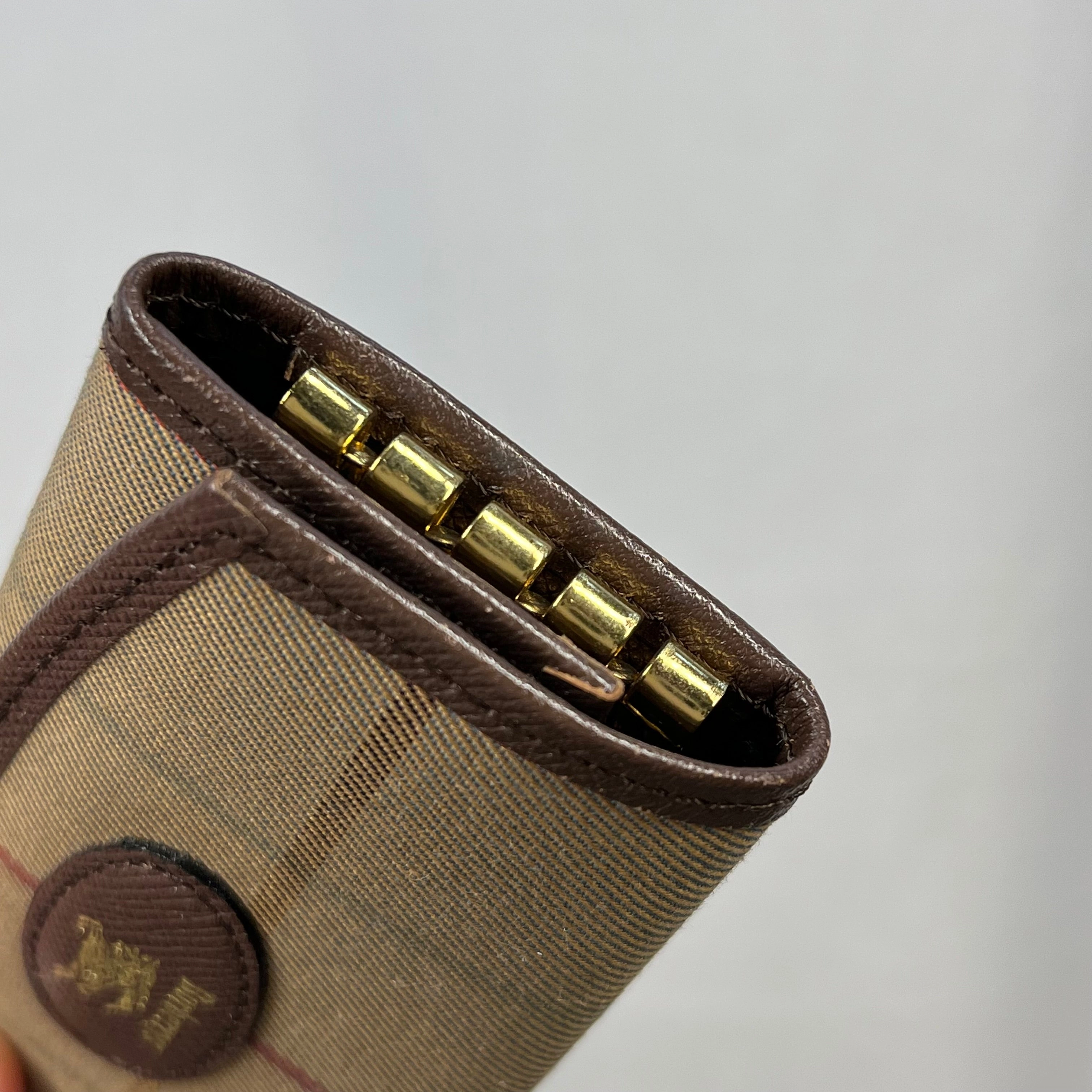 BURBERRY Vintage Brown Keyholder