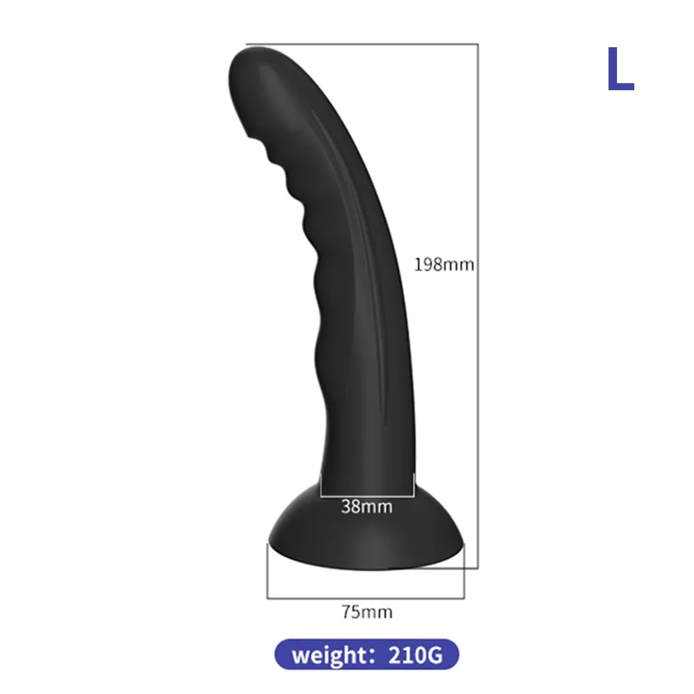 Butt Plug Dildo with Strong Suction Cup
