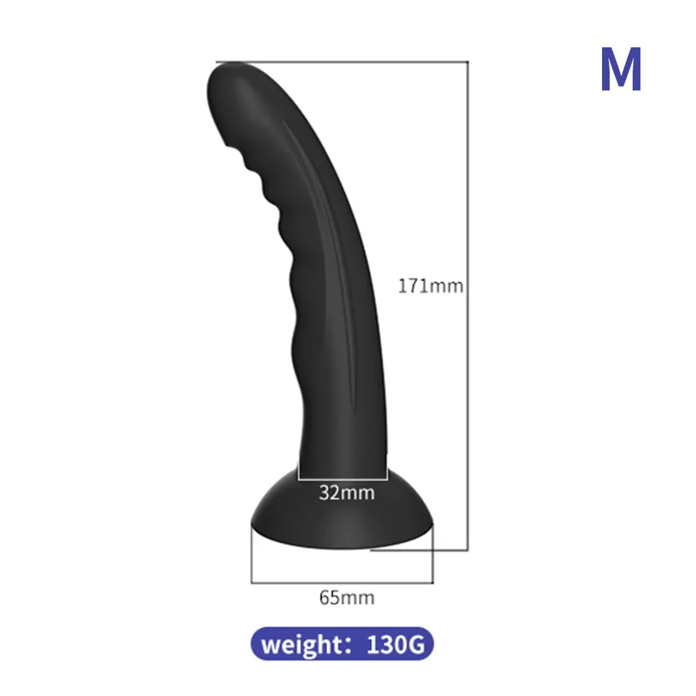 Butt Plug Dildo with Strong Suction Cup