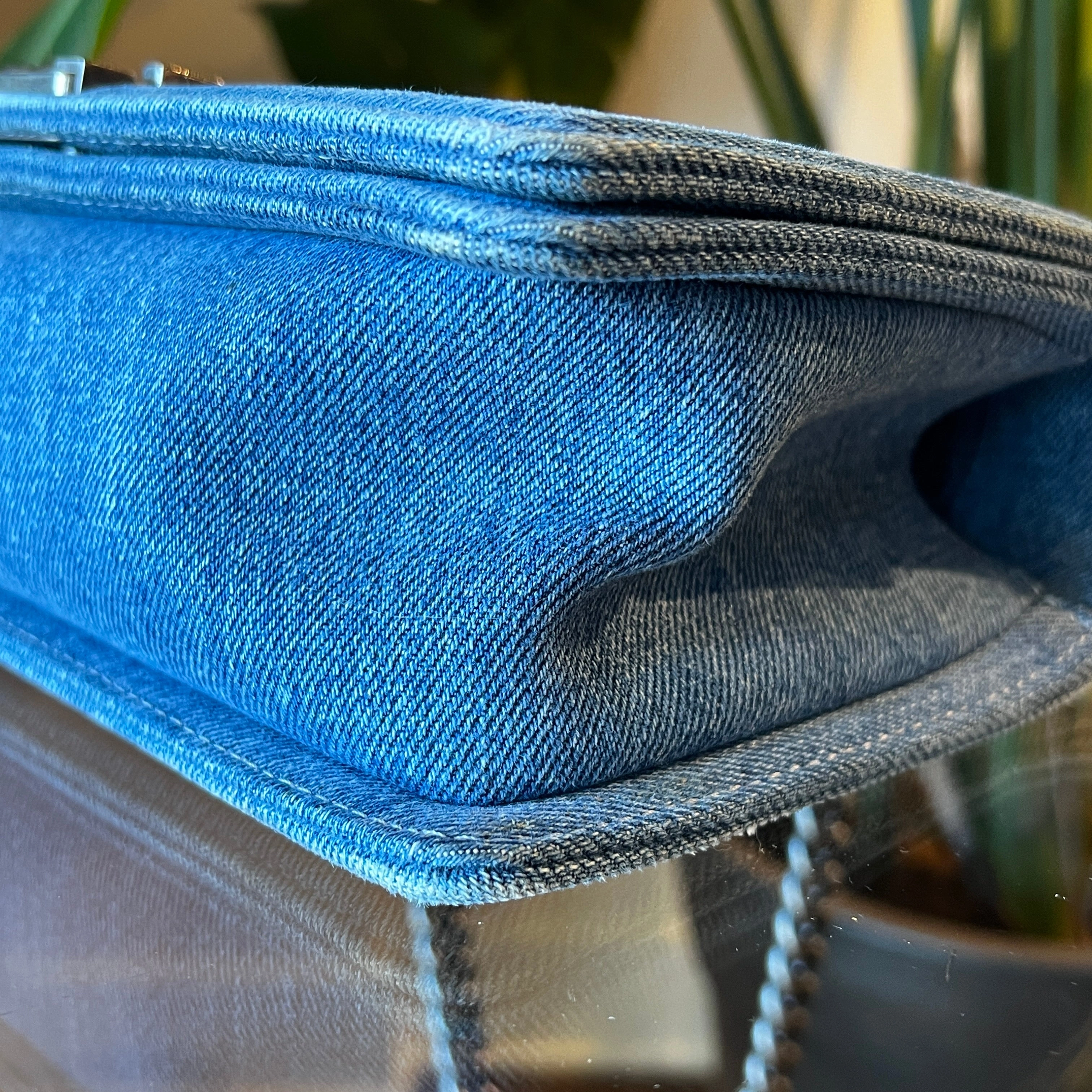 CHANEL Boy Medium Denim Bag
