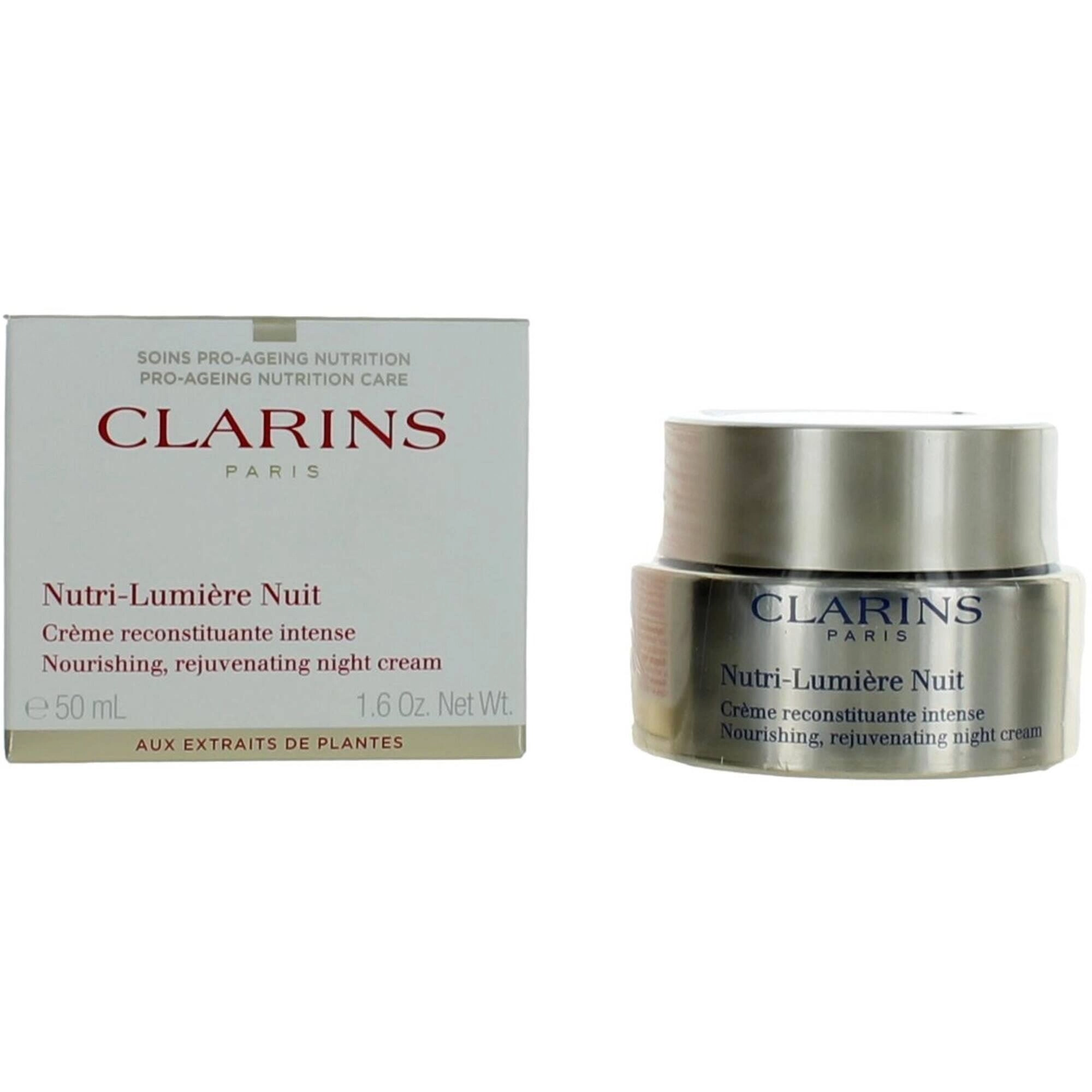 Clarins Women's Night Cream - Nutri-Lumiere Nuit Nourish and Revitalize, 1.6 oz