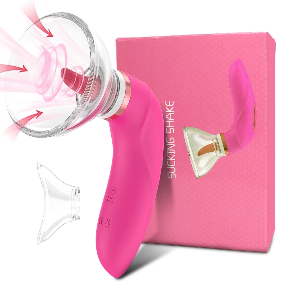 Clit Sucker Nipple Sucking Vibrator Tongue Licking Toy