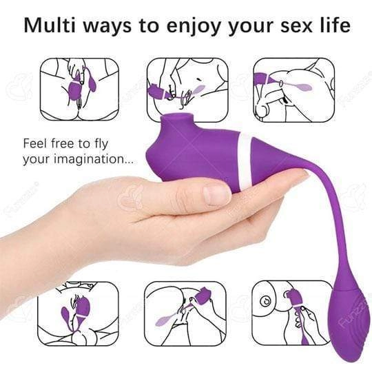 Clit Sucker With Vibrating Egg