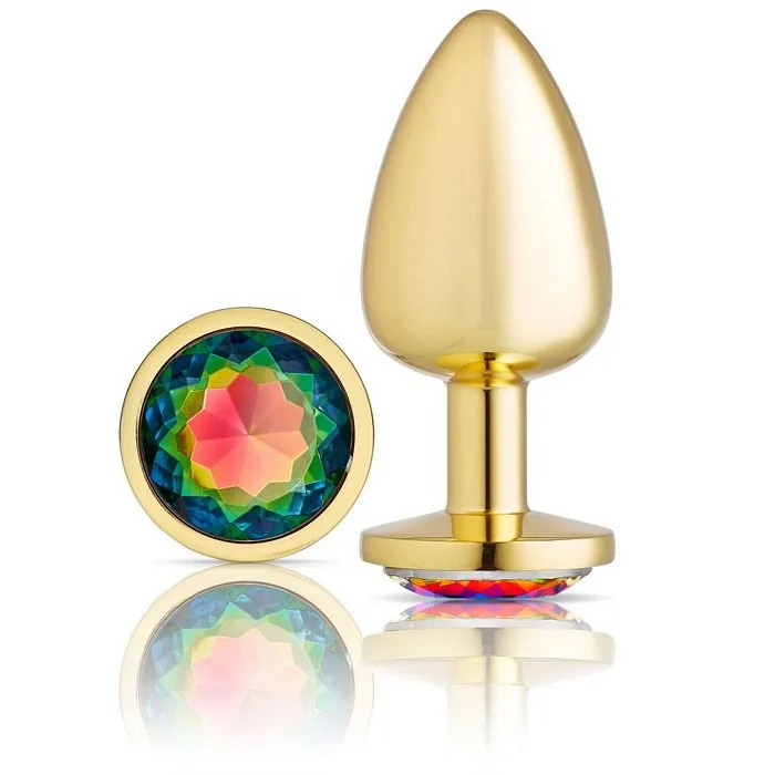 Cloud 9 gems gold anal plug