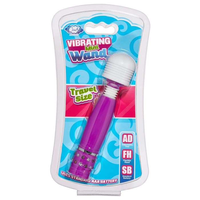 Cloud 9 mini wand massager purple