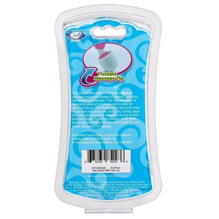 Cloud 9 mini wand massager purple