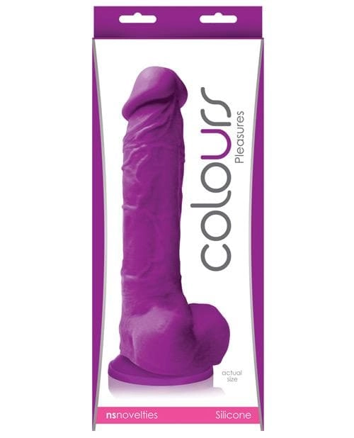 Colours Pleasures 8 Inch Silicone Dildo