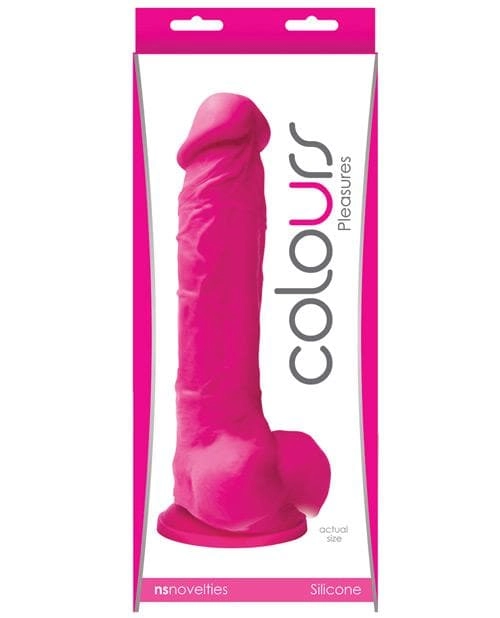 Colours Pleasures 8 Inch Silicone Dildo