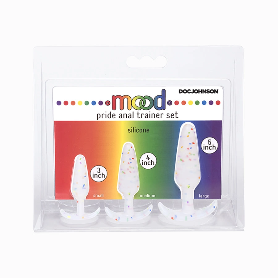 Confetti Pride Anal Trainer Set