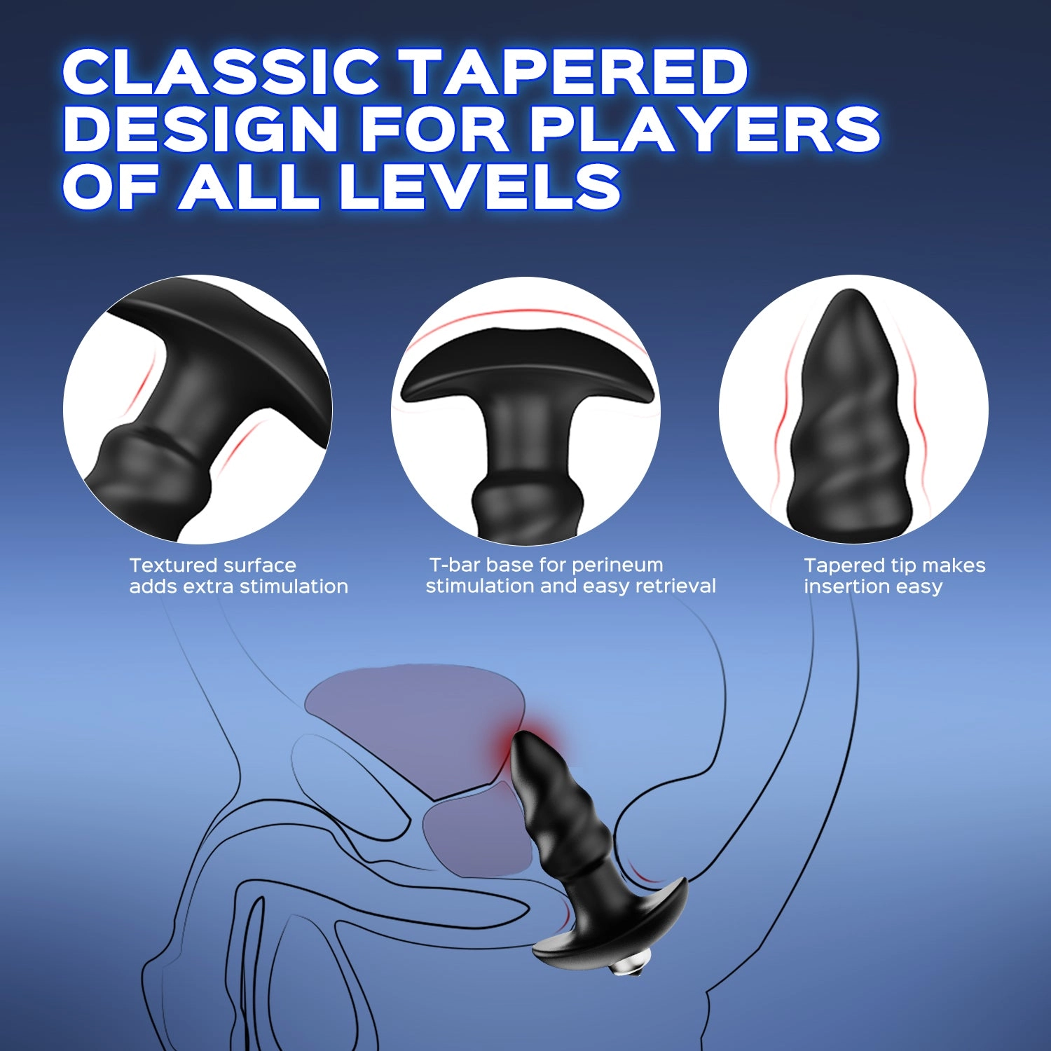 Corkscrew - Anal Sex Toy Vibrating Butt Plug