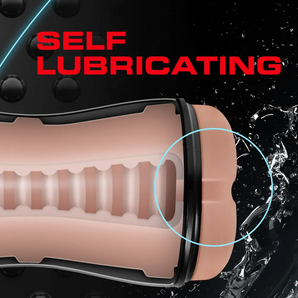 Coverboy™ By Blush® | Bad Boy Next Door Self Lubricating Realistic Beige Masturbator / Stroker
