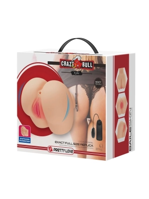 Crazy Bull Kylie Vibrating Dual Entry Masturbator