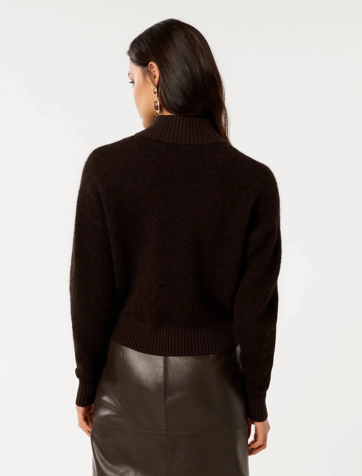 Dakota Yarn Mixed Knit Cardigan