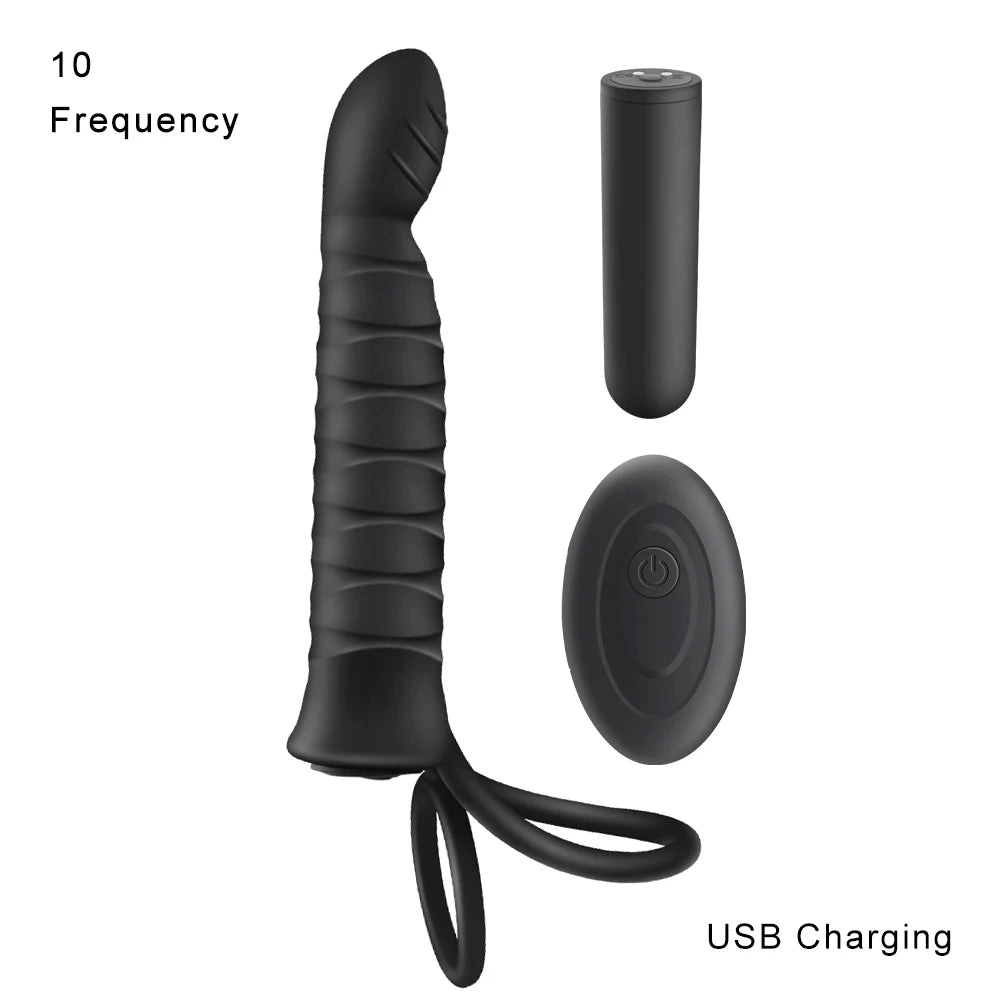 Double Penetrator Anal Vibrator Dual Penetrator Strap-On