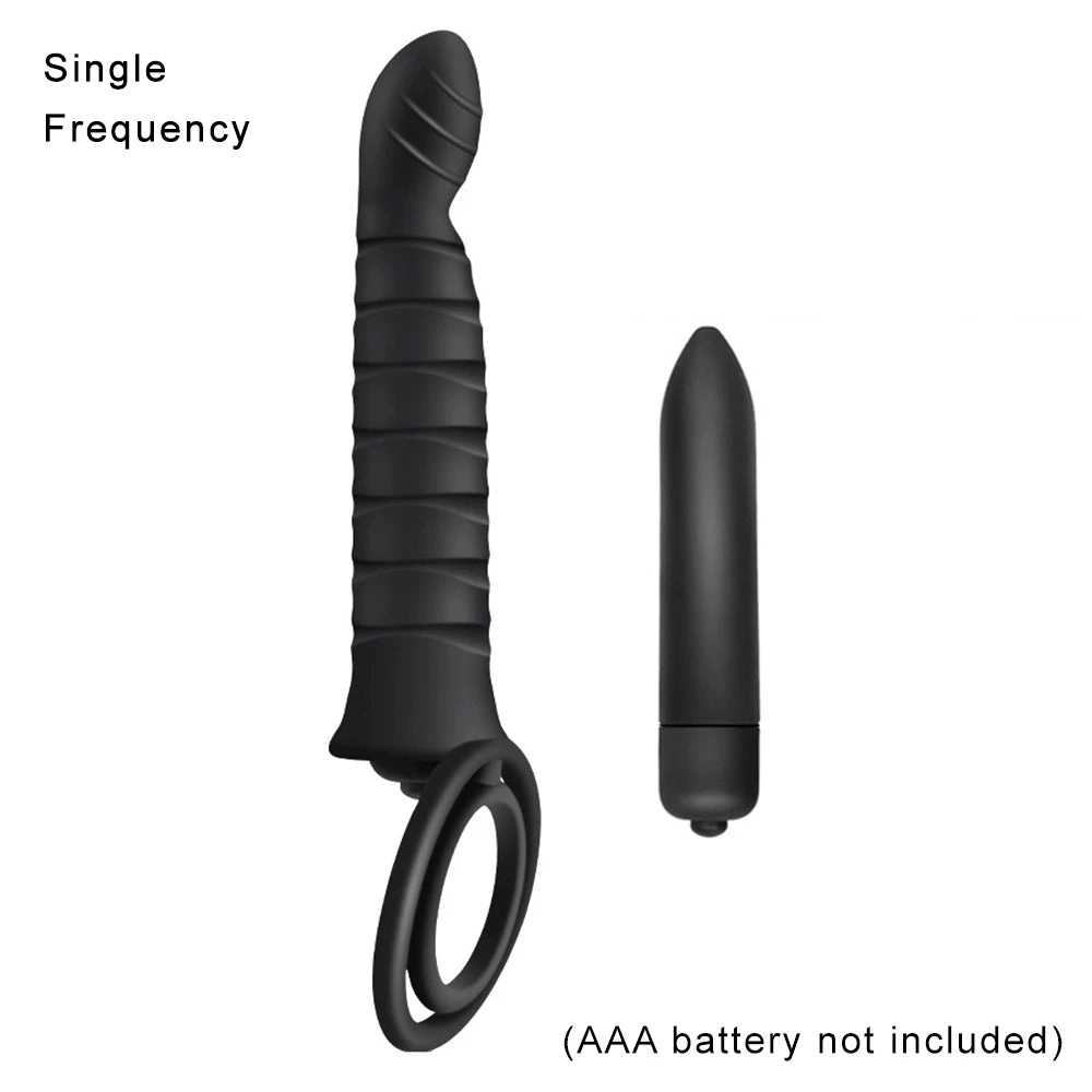 Double Penetrator Anal Vibrator Dual Penetrator Strap-On