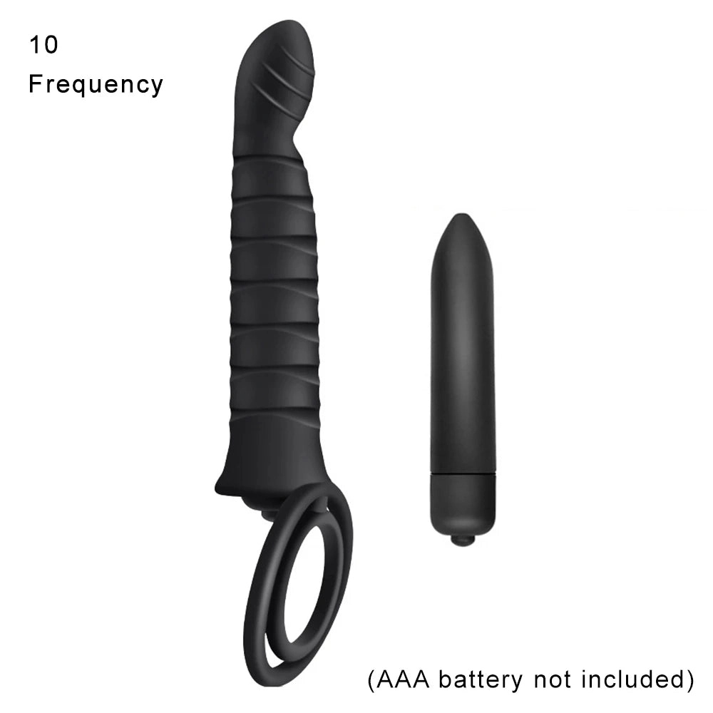 Double Penetrator Anal Vibrator Dual Penetrator Strap-On