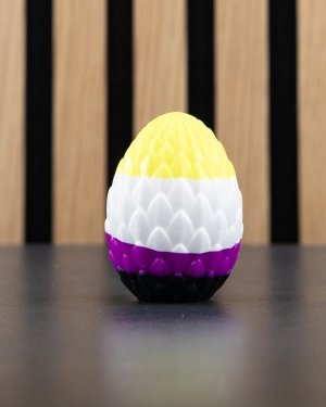 Dragon Egg - Small, Soft/Medium - FLOP - Bubbles
