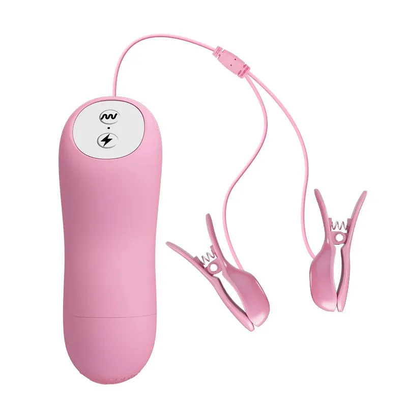 Electric Nipple Clamps Shock Stimulation Nipple Clips