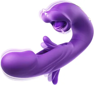 Eros MUNCHER Flapping, Vibrating & Licking Dual Vibrator