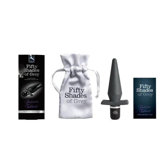 Fifty Shades of Grey Delicious Fullness Unisex Vibrating Butt Plug